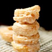 Puff Pastry Cronuts with Buttermilk Glaze